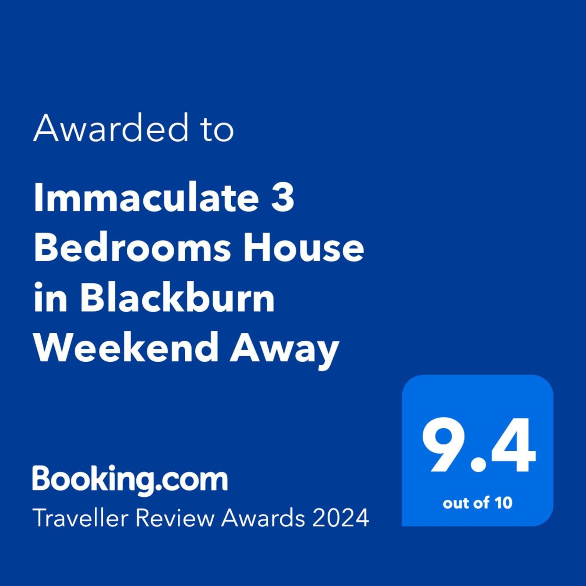 Come & Unwind In Charming 5 Bed House In Blackburn Blackburn  Exteriör bild